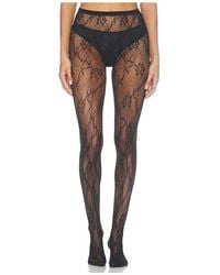 Swedish Stockings - Nova Lace Tights - Lyst
