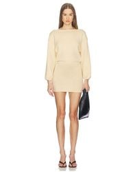 SRG - Eleanore Sculptured Knit Mini Dress - Lyst