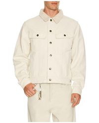 Schott Nyc - Cotton Canvas Trucker Jacket - Lyst