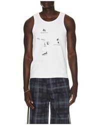 JUNGLES JUNGLES - No Where To Go Tank Tops - Lyst