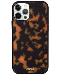 Sonix Clear Coat iPhone 12/12 Pro Case - Braun