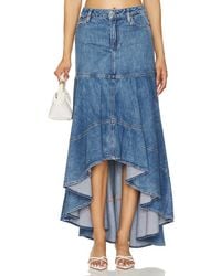 Alice + Olivia - Alice + Olivia Donella High Low Skirt - Lyst