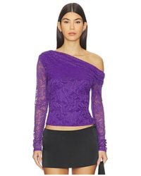 AFRM - Barry Fine Lace Top - Lyst