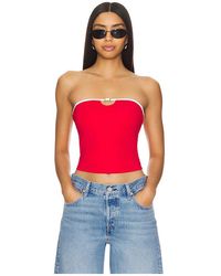 superdown - Whitney Strapless Top - Lyst