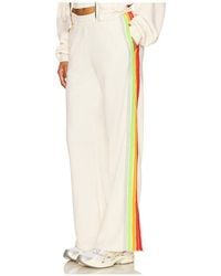 Aviator Nation - 5 Stripe Wide Leg Pocket Sweatpant - Lyst