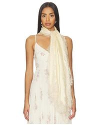 Zimmermann - Lace Silk Stole Scarf - Lyst
