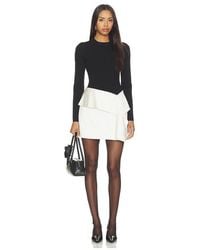 Jonathan Simkhai - Noel Long Sleeve Mini Dress - Lyst