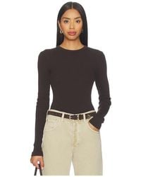 Citizens of Humanity - Pilar Waffle Crewneck Top - Lyst