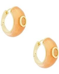 Eddie Borgo - Callie Hoop Earrings - Lyst