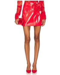 AKNVAS - Falda Liva En Color Rojo Talla (También En 2, 10, 12) - Lyst