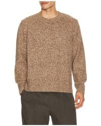 Soft Goat - Marled Relaxed Fit Crewneck Sweater - Lyst