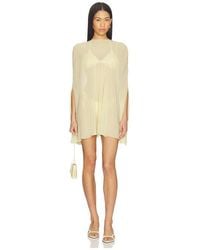 Lioness - Aura Poncho En Color Amarillo Talla (También En M, Xl) - Lyst