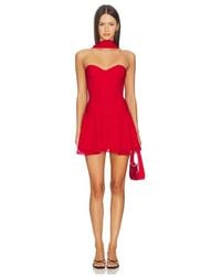 MORE TO COME - Emery Strapless Mini Dress - Lyst