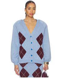 ROWEN ROSE - Knit Cardigan - Lyst
