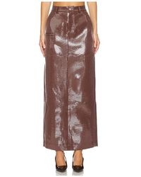 PRIVATE POLICY - Falda Maxi En Talla En - Lyst