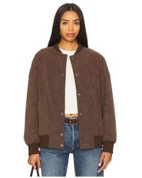 Line & Dot - BLOUSON ALFIE en Brown - Lyst