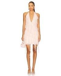 nylon mini dress Nylon Quilted Mini Dress/Black L