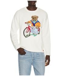 Polo Ralph Lauren - Long Sleeve Cotton Novelty Harbor Island Bear Rollneck Sweater - Lyst