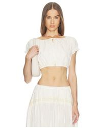 LOBA - Cecilia Crop Top - Lyst
