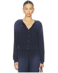 Michael Lauren - Novak Snap Front Cardigan - Lyst