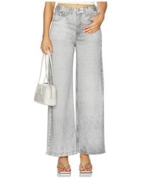 Rag & Bone - Miramar Sofie Wide Leg Ankle Pant Jeans - Lyst
