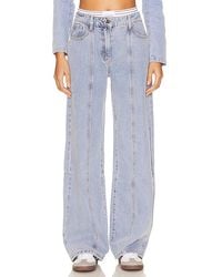 Lioness - Dawson Wide Leg Jeans - Lyst