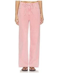 Rag & Bone - Featherweight Phoebe Drawstring Wide Jeans - Lyst