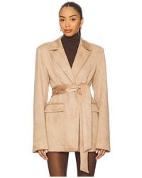 Lovers + Friends - Eva Faux Suede Jacket - Lyst