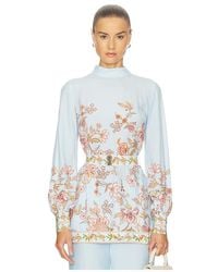 Hemant & Nandita - Scarf Neck Top - Lyst