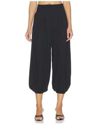 Source Unknown - PANTALON À FRONCES GIACCA en Black - Lyst