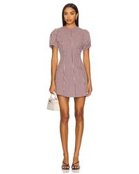 WeWoreWhat - Minikleid Mit Puffärmeln Und Schösschen - Lyst