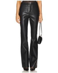 SER.O.YA - Ronja Faux Leather Trouser - Lyst