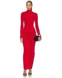 ANDAMANE - Warwick Maxi Turtleneck Maxi Dress - Lyst
