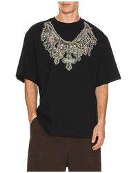 we11done - Cross Necklace T-Shirt - Lyst