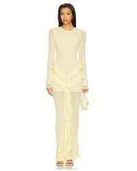 YELLOW THE LABEL - Presley Knit Dress - Lyst