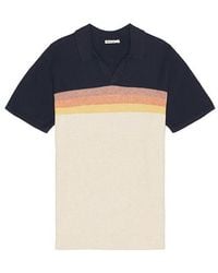 Marine Layer - Suéter Polo Liam En ,Cream Talla En - Lyst