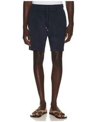 Frescobol Carioca - Augusto Terry Cotton Blend Shorts - Lyst
