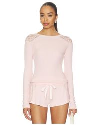 Free People - X Intimately Made You Blush Layering Top - Lyst