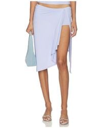 superdown - Falda Isobella En Color Bebe Azul Talla (También En Xxs, Xs, S, M, Xl) - Lyst