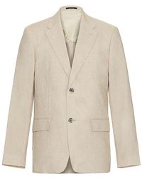 Club Monaco - Tech Linen Suit Blazer - Lyst