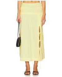 Damson Madder - Charlotte Midi Skirt - Lyst
