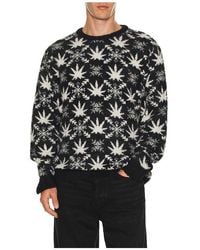 Huf - Arctic Plantlife Crewneck Sweater - Lyst