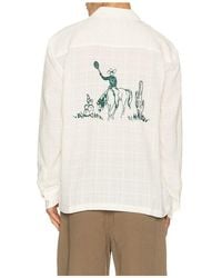 Palmes - Western Camp Collar Shirt - Lyst