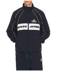 Guess - Crinkle Nylon Track Jacket - Lyst