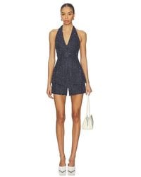 AMUR - Nevin Halter Romper - Lyst