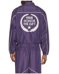 Honor The Gift - Honeycomb Track Jacket - Lyst
