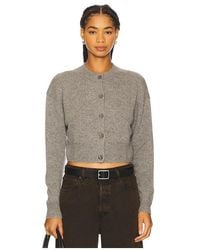 Autumn Cashmere - Cropped Cardigan - Lyst
