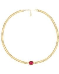 Shashi - Casa Gemstone Necklace - Lyst
