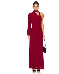 Leslie Amon - Scarf Maxi Dress - Lyst