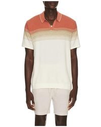 Marine Layer - Greyson Knitted Polo - Lyst